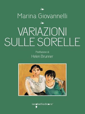 cover image of Variazioni sulle sorelle